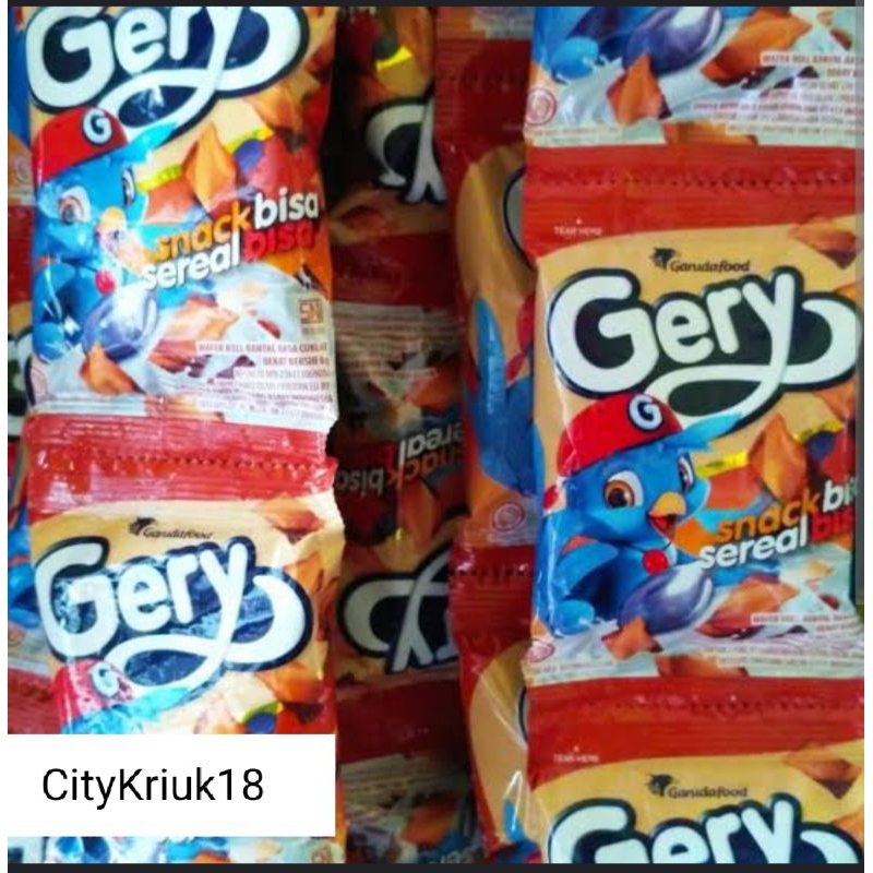 

Snack Gerry Snack Bisa Sereal Bisa 1Renceng 10Pcs