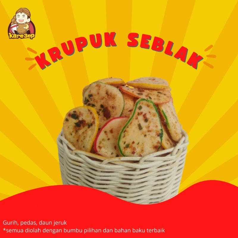 

Seblak krupuk 125gr