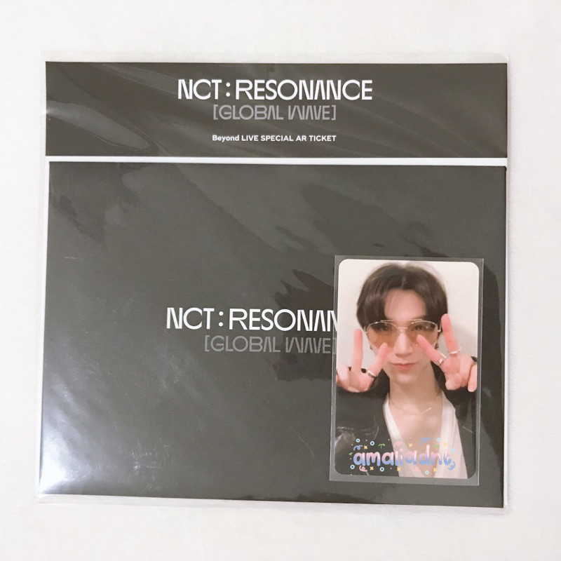 [FULLSET] Ten Ar Ticket Resonance NCT 2020 WayV Photocard PC