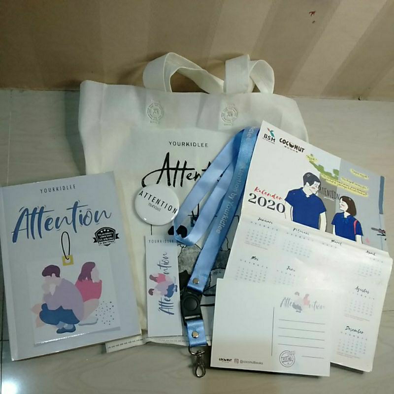 Preloved Novel ATTENTION by Yourkidlee (Original)