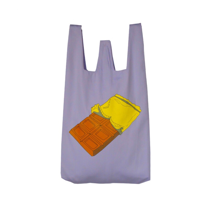 Tote Bag FLC - Choco - Lilac
