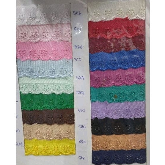 renda katun per roll