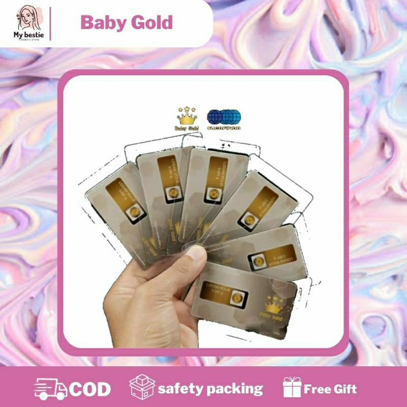Emas Baby Gold 0,001gr (TIDAK DIJUAL)