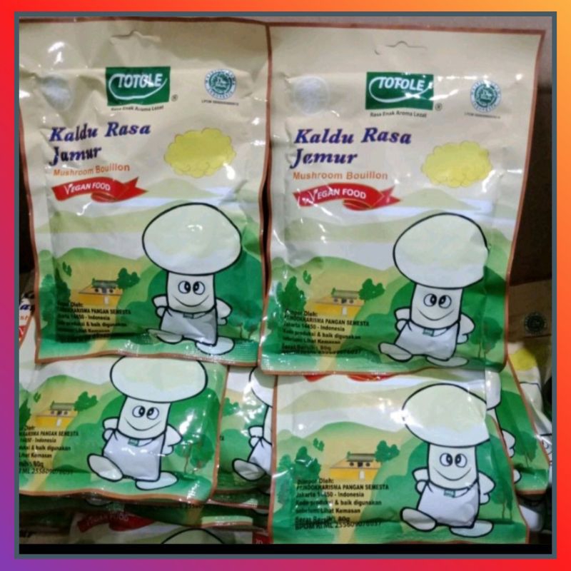 

PRE ORDER!! PRE ORDER !! PRE ORDER !!PROMO murah ‼️ PRE ORDER!! YANG TIDAK SABARAN, JANGAN ORDER !!! Kaldu jamur totole 80 gr,, expd terbaru 2025‼️