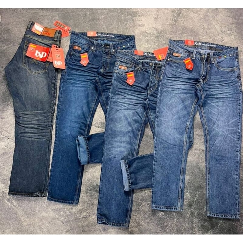 celana panjang original LXD denim celana jeans corfuse corvose non stret terlaris