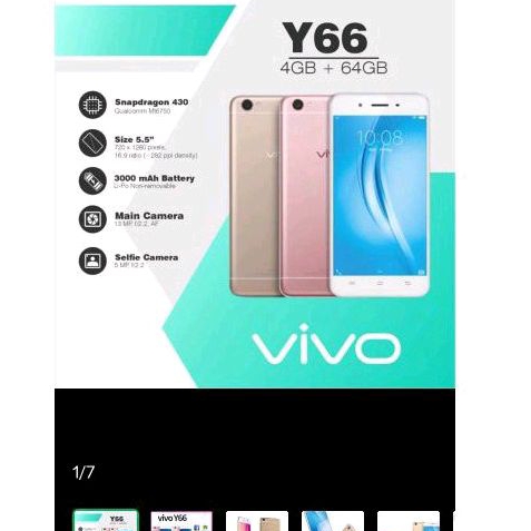 Vivo y66 ram 4/64