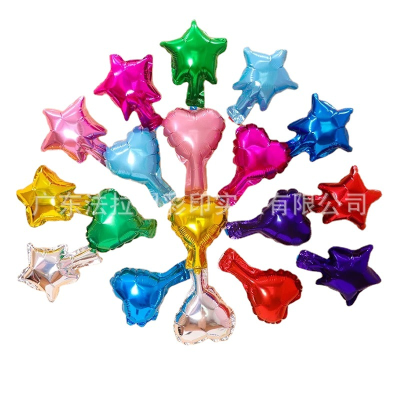 Balon foil Latex 5 inch / Balon ulang tahun / Bentuk LOVE / Bahan Buket / Buket Bunga