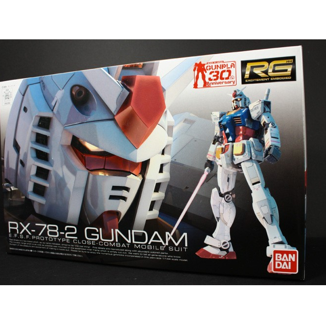 Bandai 1/144 RG RX 78-2 Gundam Original Bandai New HADIAH VALENTINE PACAR Bandai WF-10 1/144 Gundam 