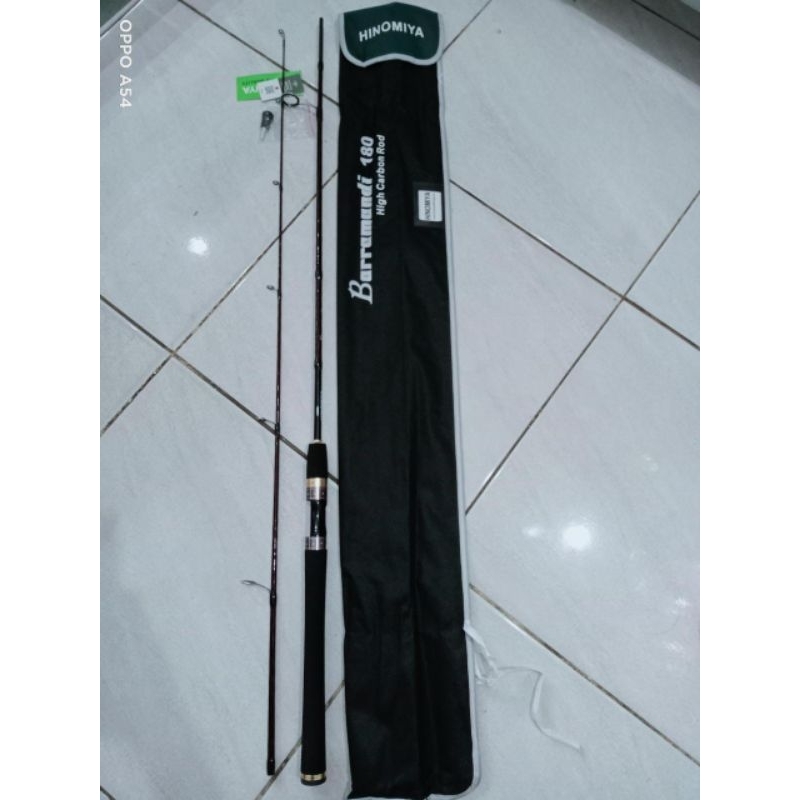 Joran Hinomiya BARRAMUNDI 180cm Ulir | Fuji Guide | Original | Free Packing
