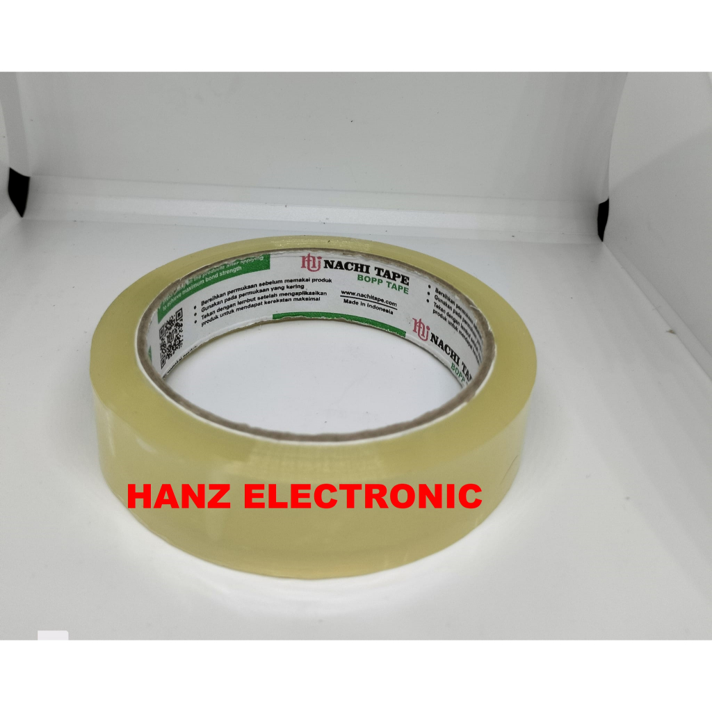

Lakban Bening 1" Nachi/OPP Tape/Isolasi Solatip Selotip perBATANG /12 PCS