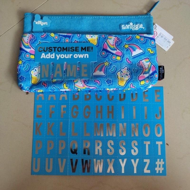 Tempat Pensil Smiggle All Rounder Blue