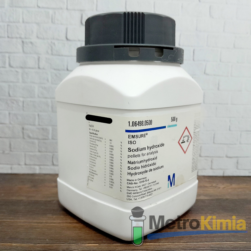 Natrium Hidroksida / Sodium Hydroxide /  NaOH / NaOH Merck