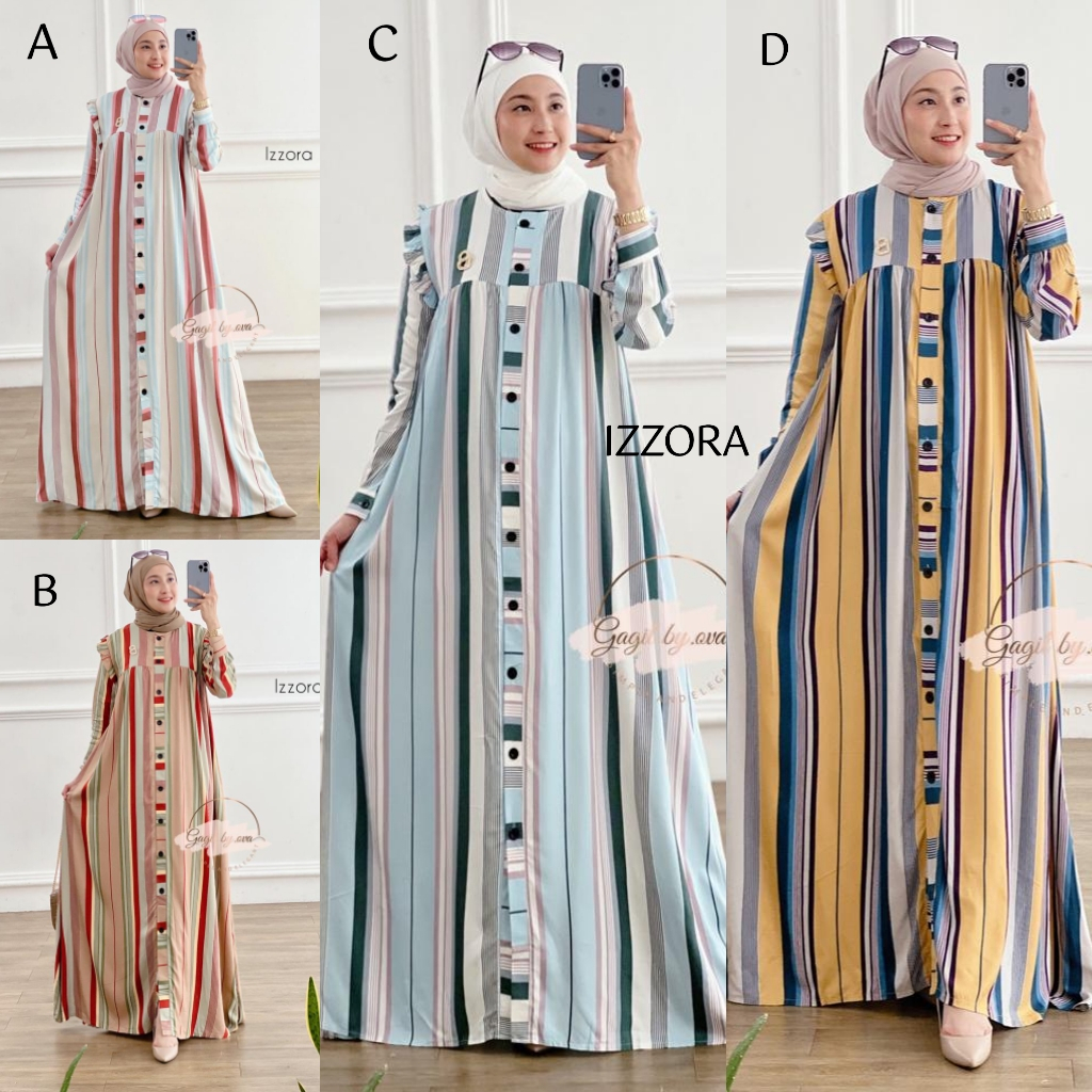 Gamis IZZORA Original by GAGIL FASHION