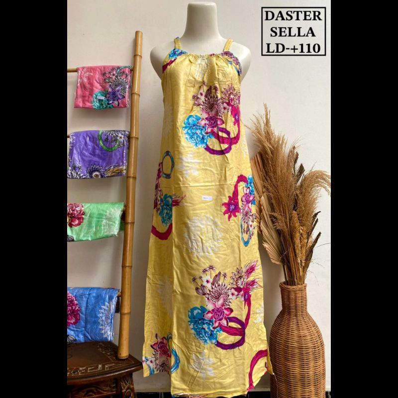 Daster Rayon Yukensi Tanpa Lengan Bali Adem Motif cantik bisa grosir reseller jual kembali