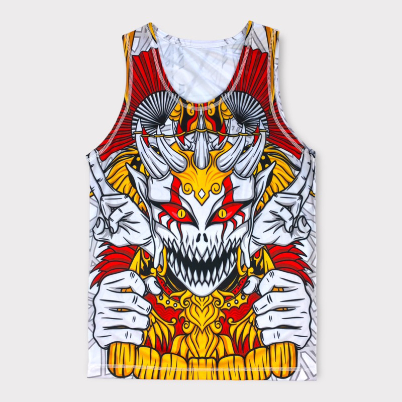 Kaos Singlet Olahraga Pria Fullprinting Premium | Kaos Singlet Olahraga Pria Fullprinting