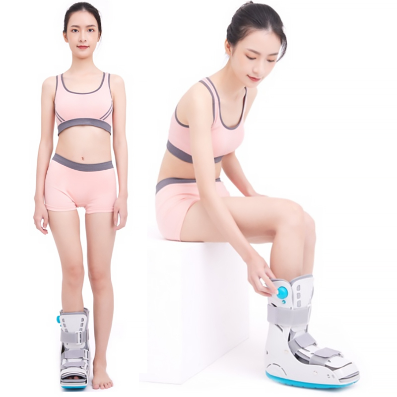 Ankle Walker Boot Airselect Brace /Ankle Foot Orthosis Brace Orthopedi Patah Tulang Kaki - Post Op Pneumatic Air Walker Boot(Dewasa/Anak-anak)