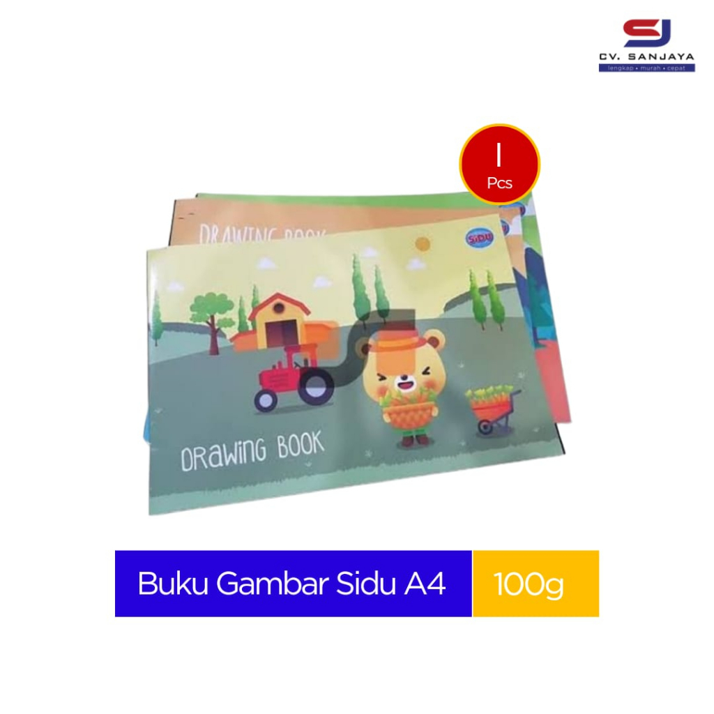 

Buku Gambar Sidu A4 1 pcs