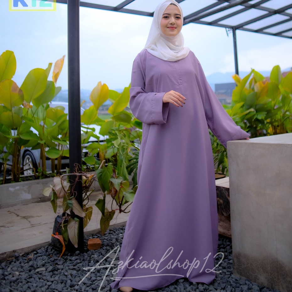 gamis terbaru 2024 lebaran wanita import
