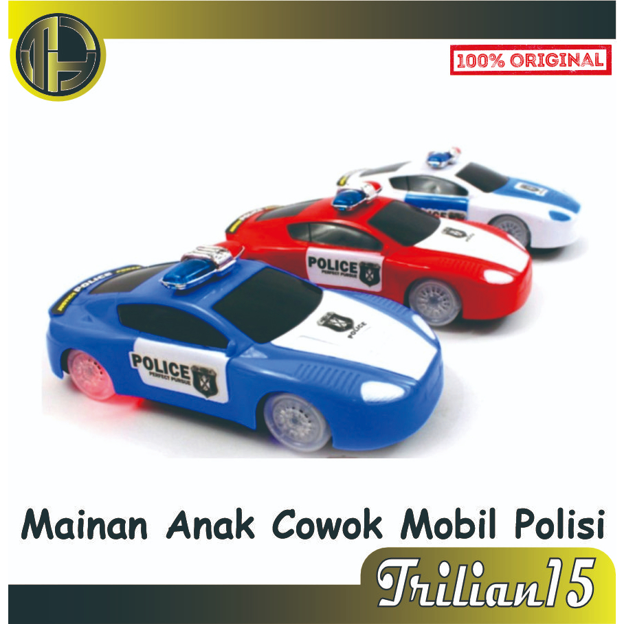 MAINAN ANAK COWOK MOBIL POLISI | MAINAN MOBIL-MOBILAN | MAINAN ANAK-ANAK