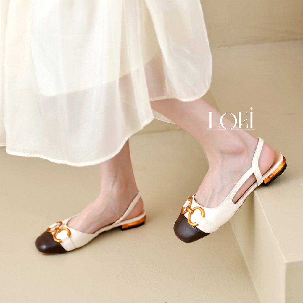 0125 Sandal Wanita Flat Shoes Import Kekinian