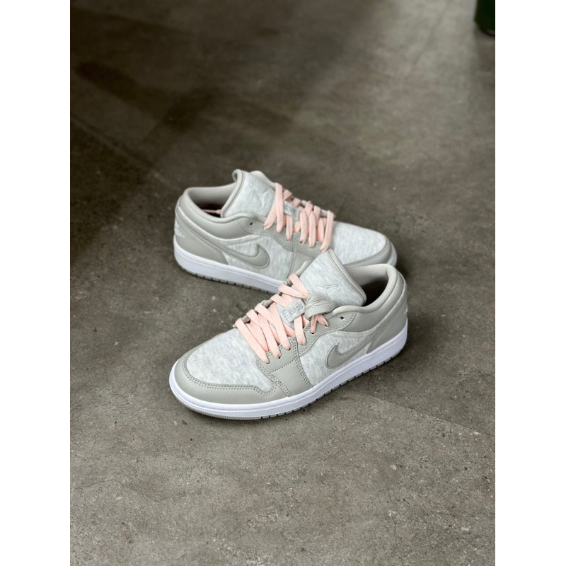 NIKE AIR JORDAN 1 LOW SE WMNS LIGHT IRO ORE 100% AUTHENTIC