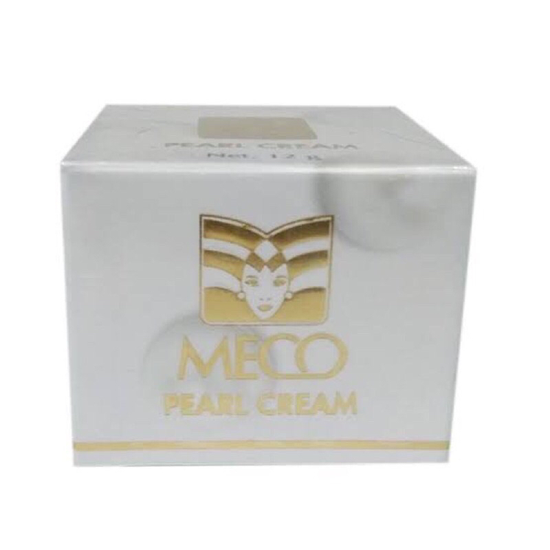 ORIGINAL Meco Cream Pearly - Krim meco - Kream Mecco - Bedak Meco