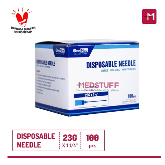 Needle Onemed Disposable Needle Jarum Onemed