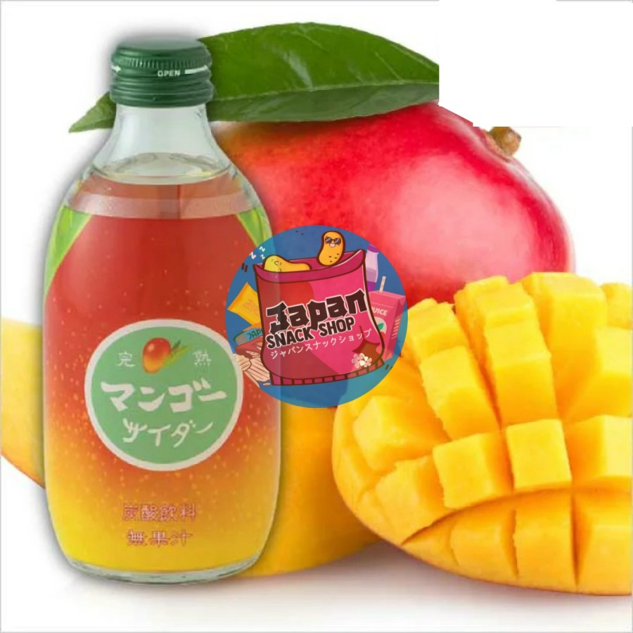 Tomomasu Mango Cider / minuman jepang / minuman impor / soda jepang / soda impor / soft drink jepang