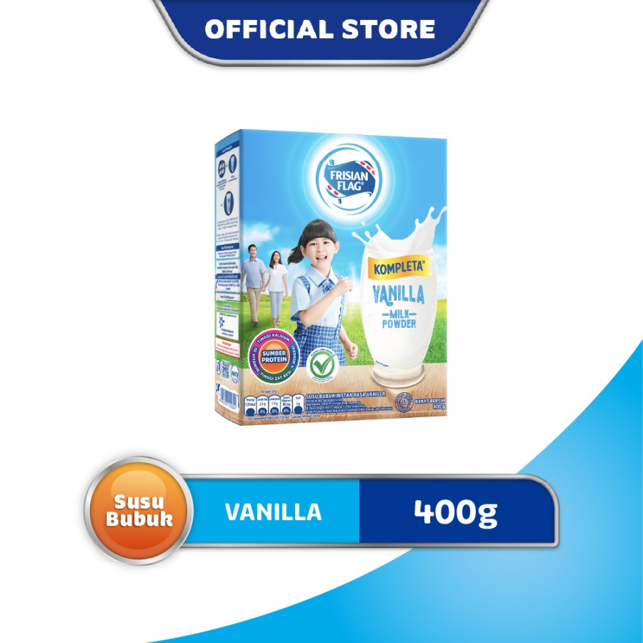 

Frisian Flag Kompleta Vanila 400 gr