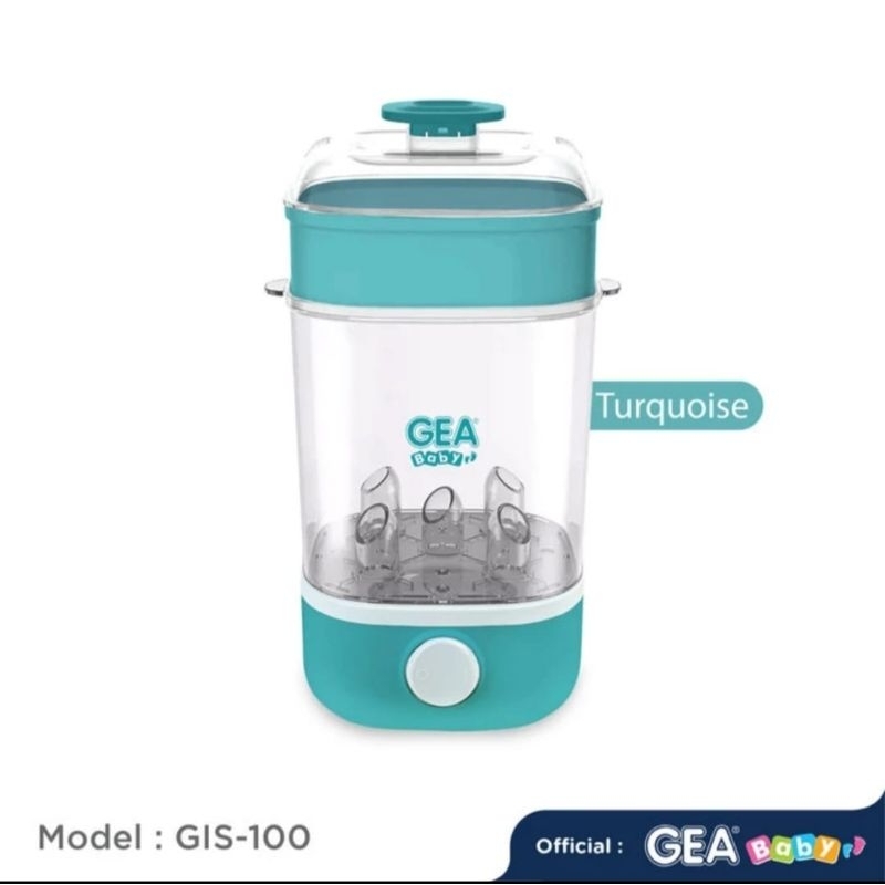 GEA Baby Instant Steam Sterilizer GIS-100 / Sterilisasi uap botol bayi TERBARU