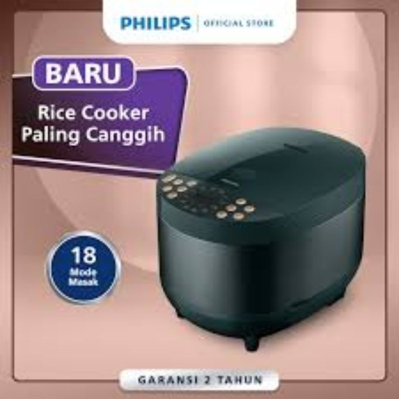 MAGIC COM PHILIPS DIGITAL RICE COOKER HD 4515 / HD4515 1.8 liter GARANSI RESMI