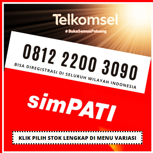 Nomor Cantik Telkomsel - Nomor Cantik Simpati - Nomer Cantik Telkomsel - Nomer Cantik Simpati 4G LTE AAABB Hoki ABBA 2200 Sakti Combo