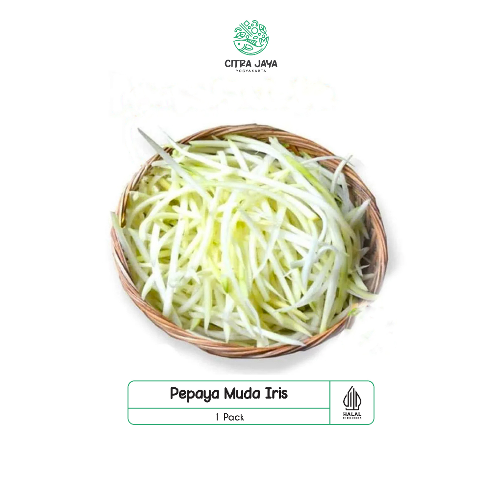 

Pepaya Muda Iris 1Pack - Citra Jaya Yogyakarta