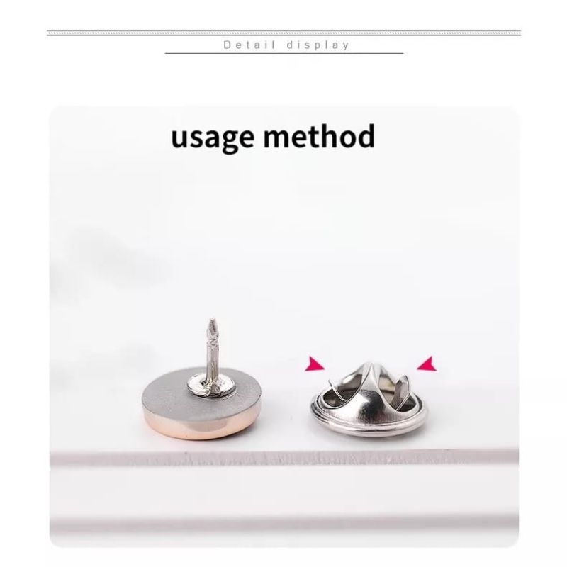 mrcaisen BROS BAJU jilbab mini 10pc pin hijab aksesoris fashion korea kancing import LARIS HOKI B025