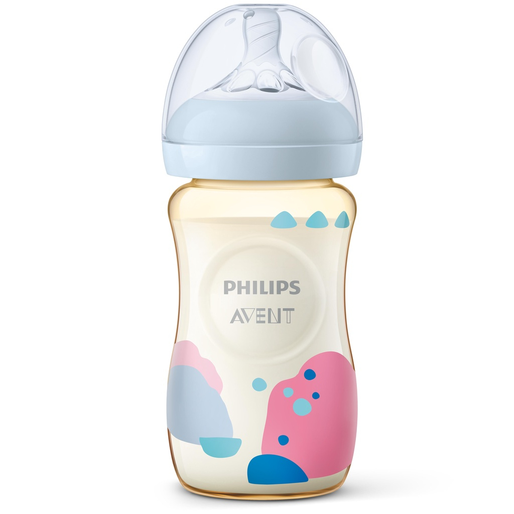 Philips Avent Natural PPSU Bottle 1M+ 260ml / 9Oz Botol Susu Bayi