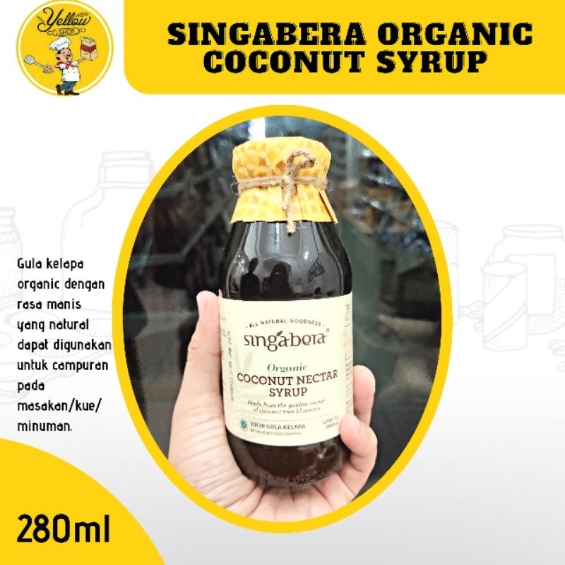 

SINGABERA ORGANIC COCONUT NECTAR SYRUP 28ML