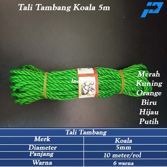 Tali Tambang/Tali Tambang Plastik/Tambang Koala 5mm