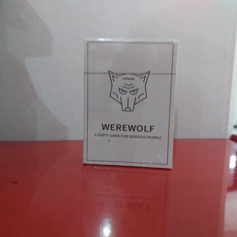 werewolf a party game for devious people - board game