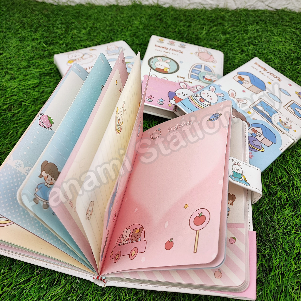 

Magnetic Notebook Diary Cute Baby Girl / Jurnal agenda Buku tulis