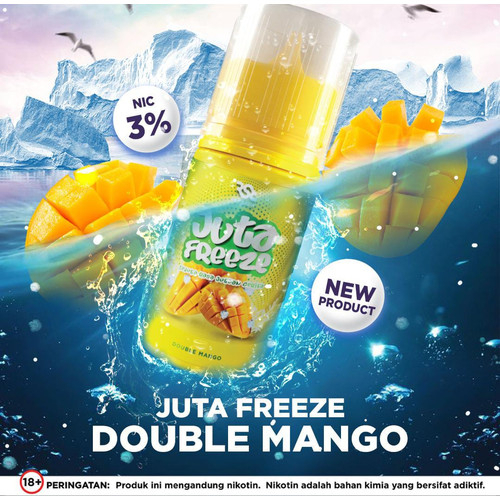 Juta Freeze Saltnic Double Mango 30ML By RSR Brew