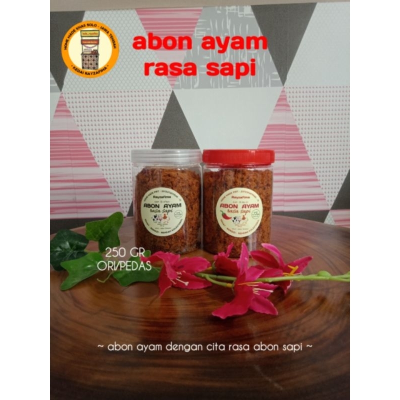 

Abon Ayam Rasa Sapi Original 250 Gr