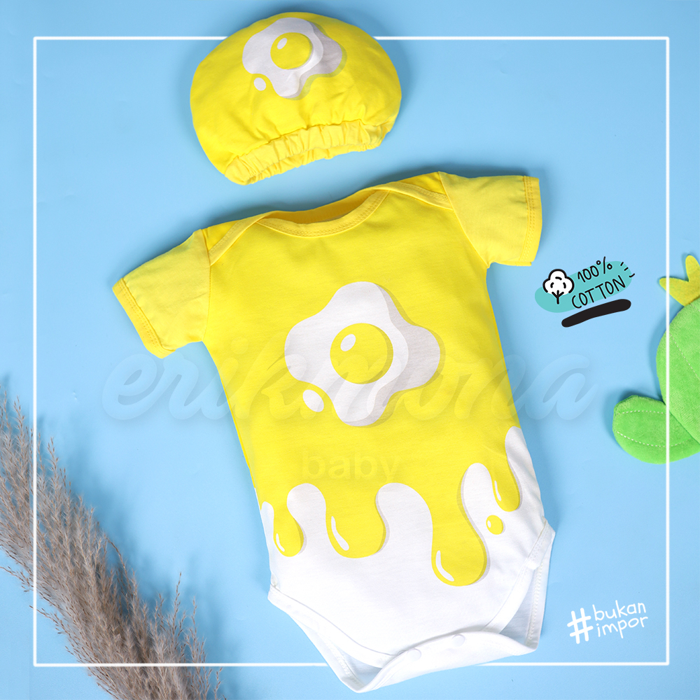 ❤️ jumper bayi baju bayi lucu telur telor baju anak ❤️