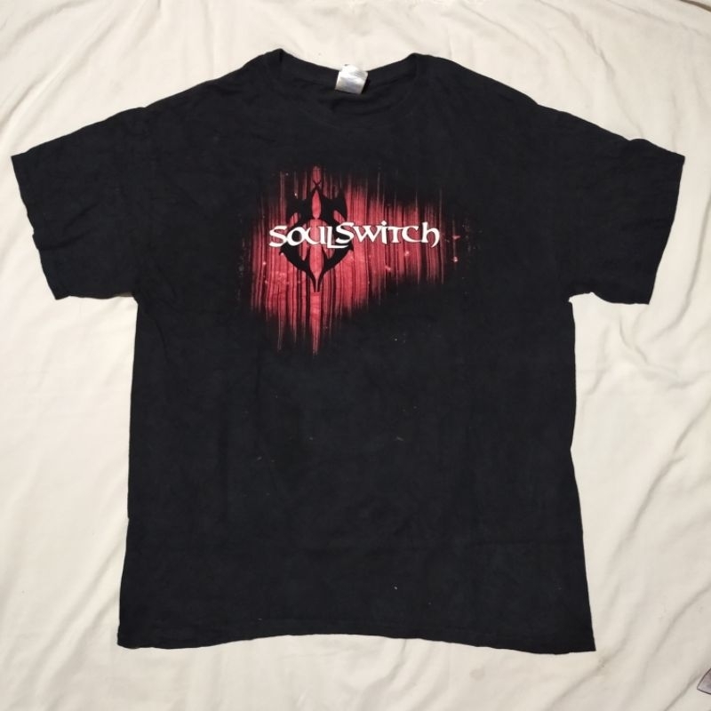 baju kaos band second soul switch rock metal band