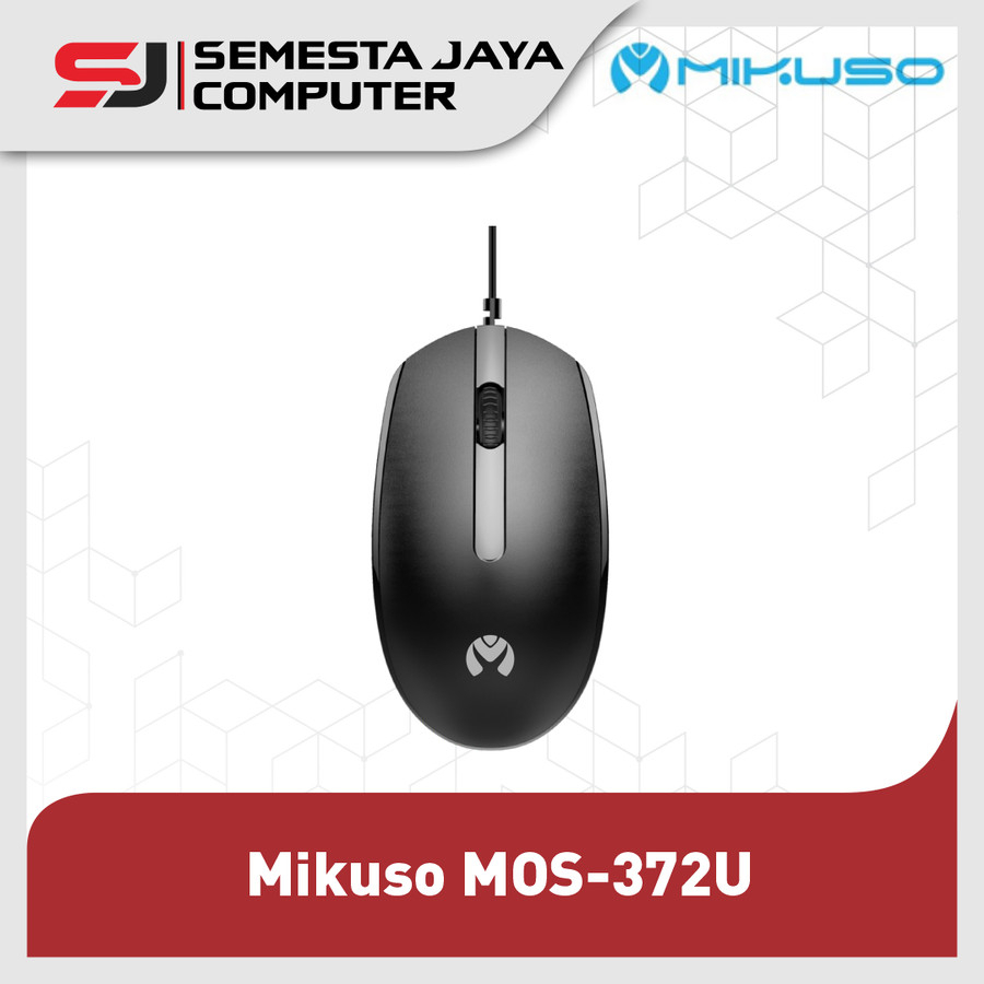 Mouse Optical Mikuso MOS-372U Kabel Usb