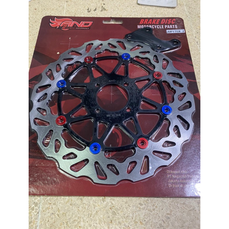 Disc Piringan Cakram Depan 300'm  JUPITER Z-VEGA R LAMA-F1ZR-JUPITER BURHAN Lebar MODEL DAYTONA