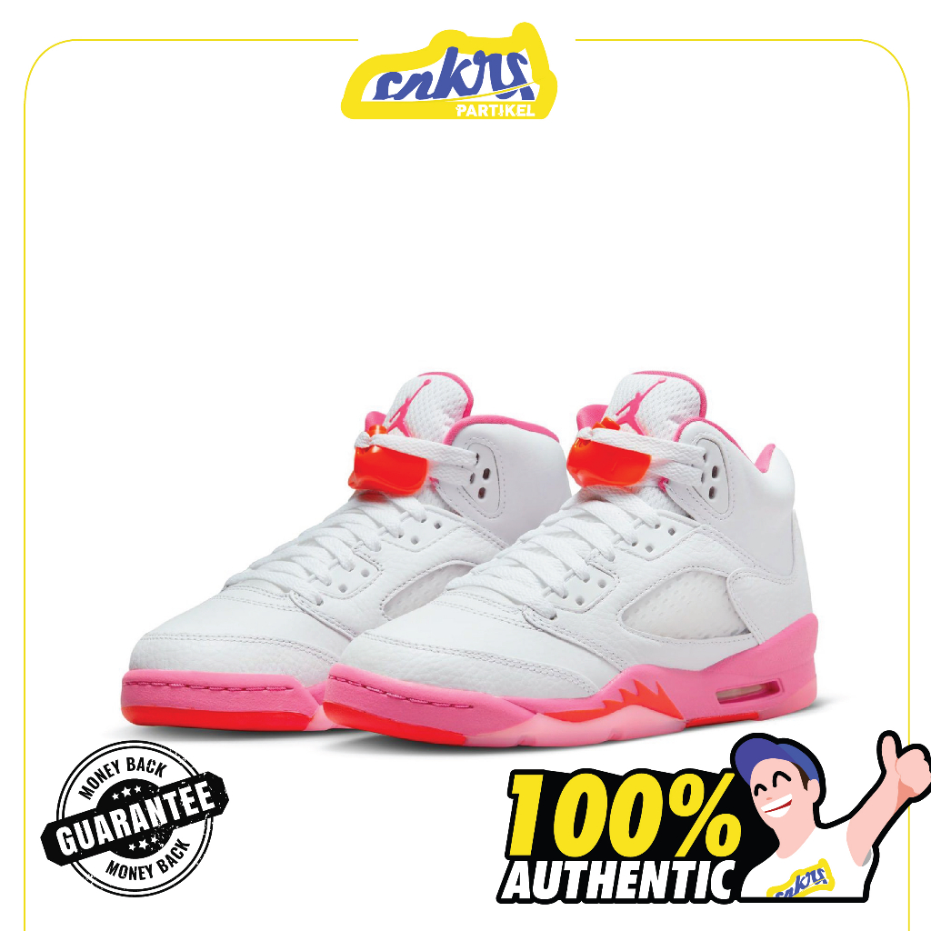 Nike Air Jordan 5 Retro WNBA Pinksicle Safety Orange (GS) ORIGINAL