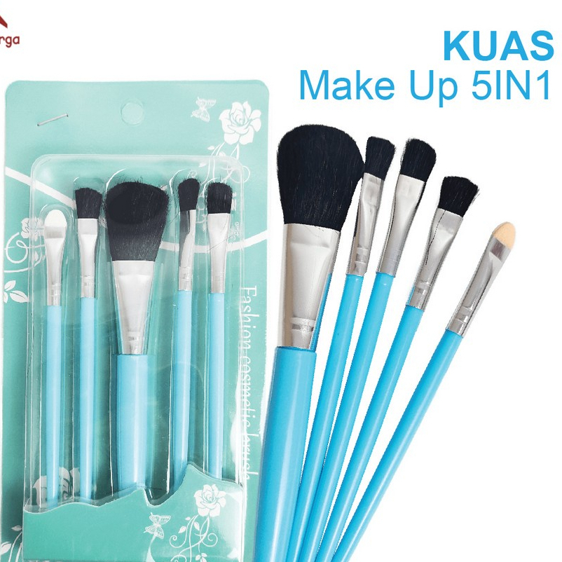 JD 5 Pcs Makeup Set Eye Portbale Makeup Brushes Multi-useBeauty Brush Makeup Tool