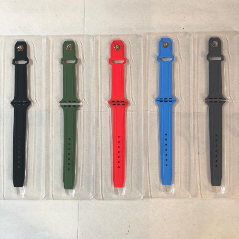 Strap Apple Watch Fashion Silicone iWatch Series 1/2/3/4/5/6/SE/6/7/8/Ultra