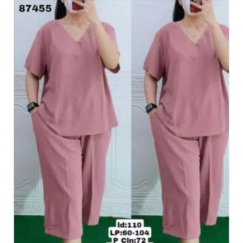 PAKET USAHA 100 RIBU DAPAT 3 PCS BAJU SETELAN ANDIN TERBARU KEKINIAN//BAJU SETELAN WANITA YG LG NGET