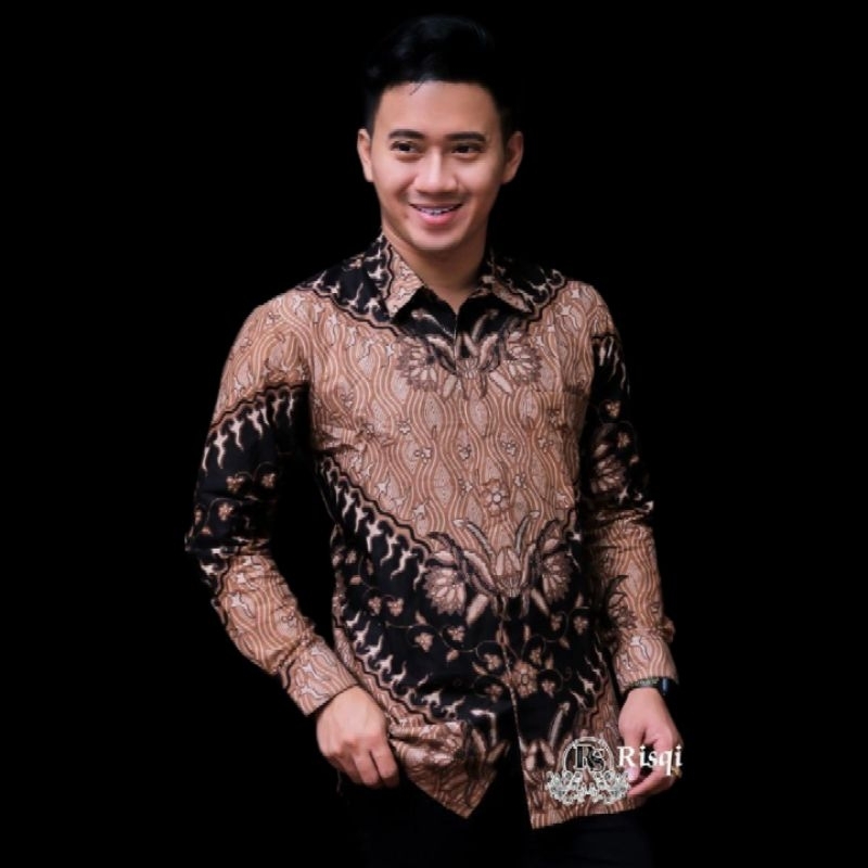 Kemeja batik pria lengan panjang premium terlaris | Batik pria lengan panjang reguler